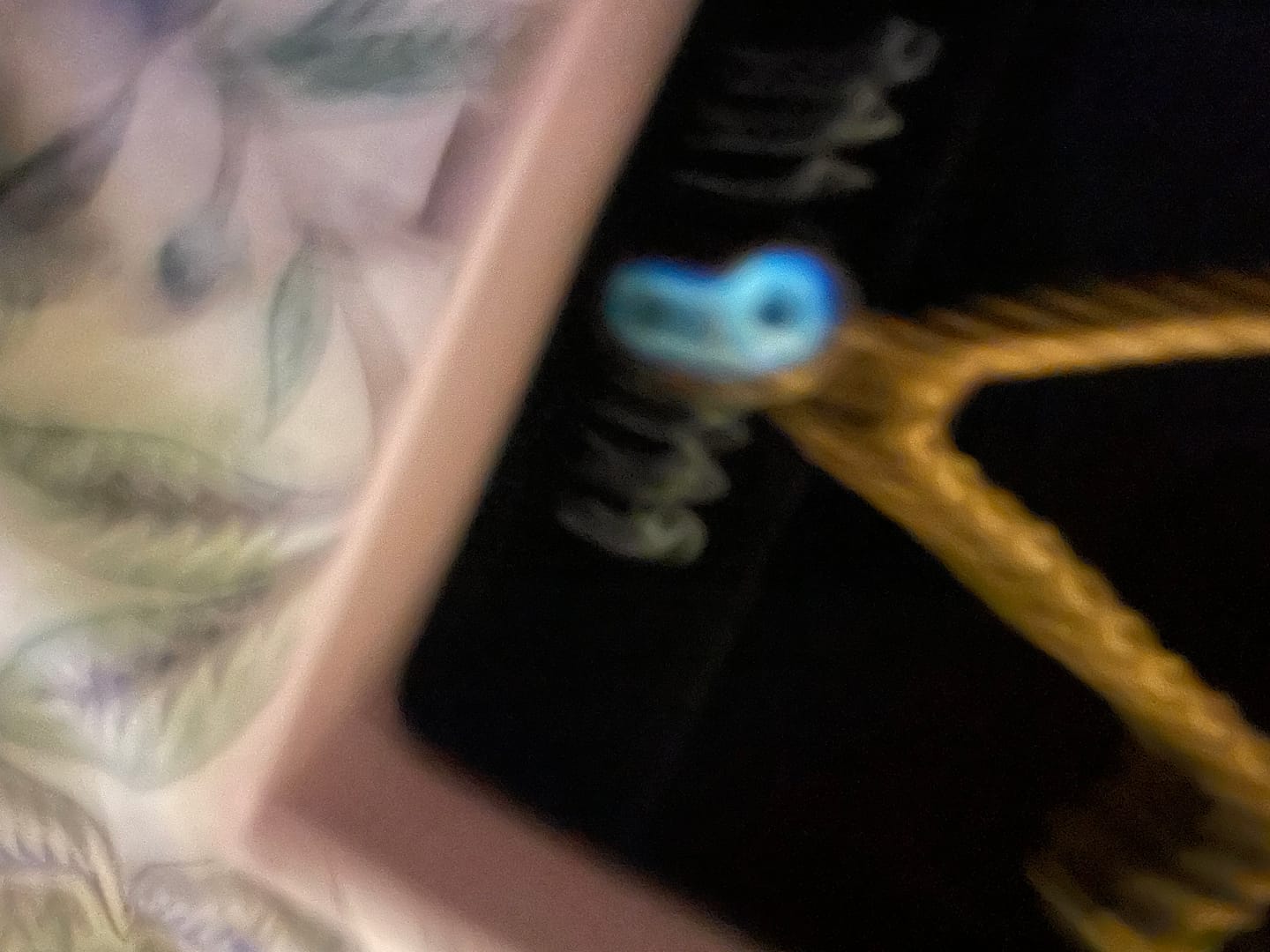 Customer photo review of Evil-Eye Spiral Necklace
