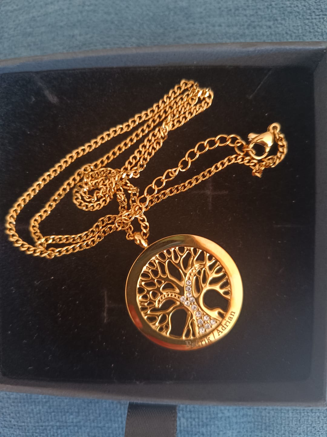 Customer photo review of Necklace: Tree of Life