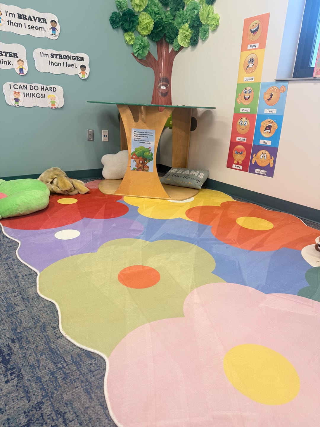 Customer photo review of Funky Flowers Rug