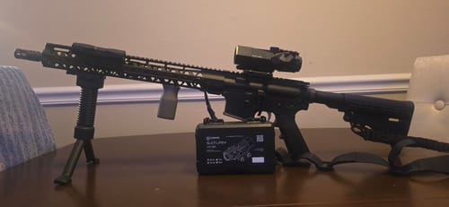 Customer photo review of SATURN™ 4x32 Tactical Scope (2.0)