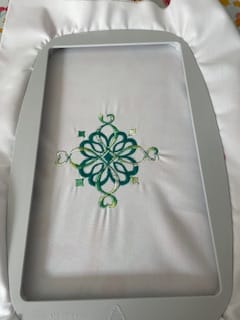 Customer photo review of Singer SE9185 Sewing, Quilting and Embroidery machine - latest combination machine that does it all - 30 day trial of Creativate software - New 2025 model - Festival of Quilts Sale Offer