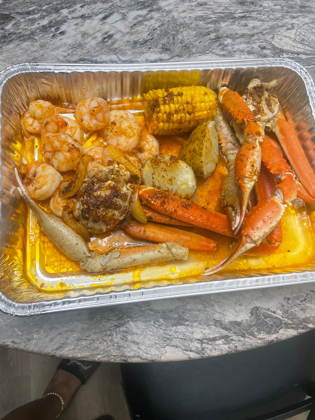 Customer photo review of Jazzyjs cajun seafood seasoning Mild