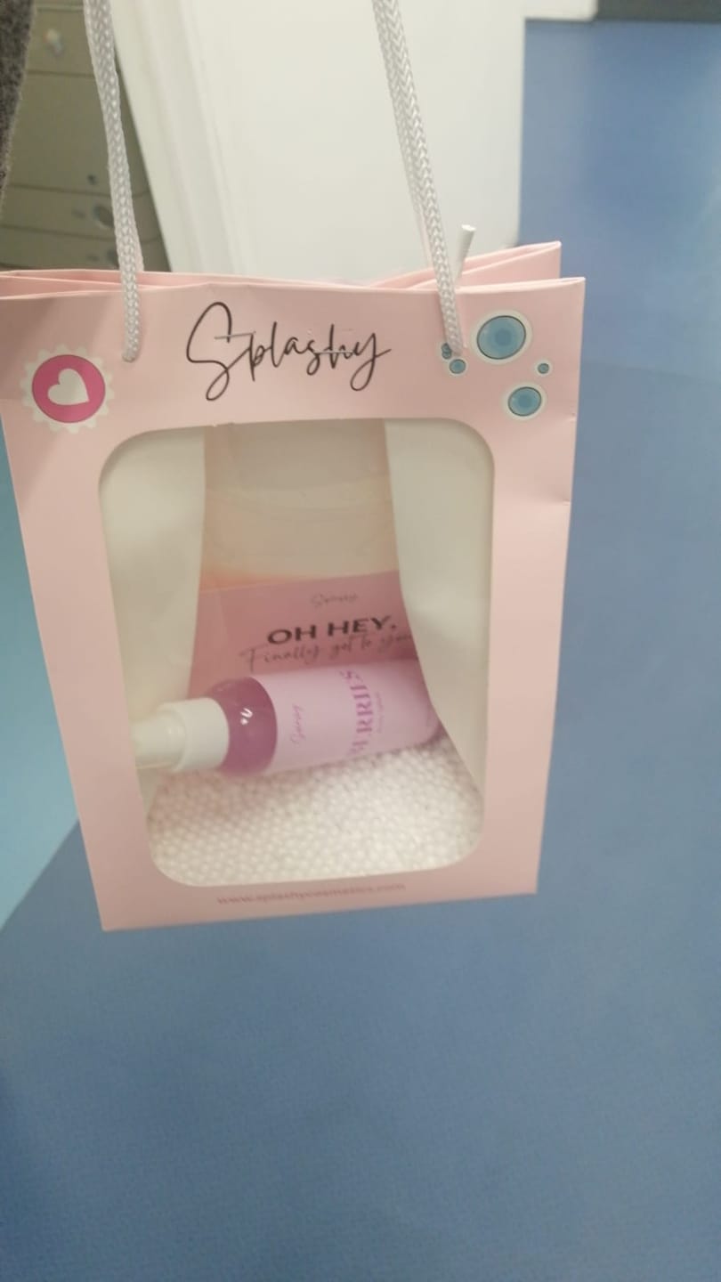 Customer photo review of Splashy™ Body Splash