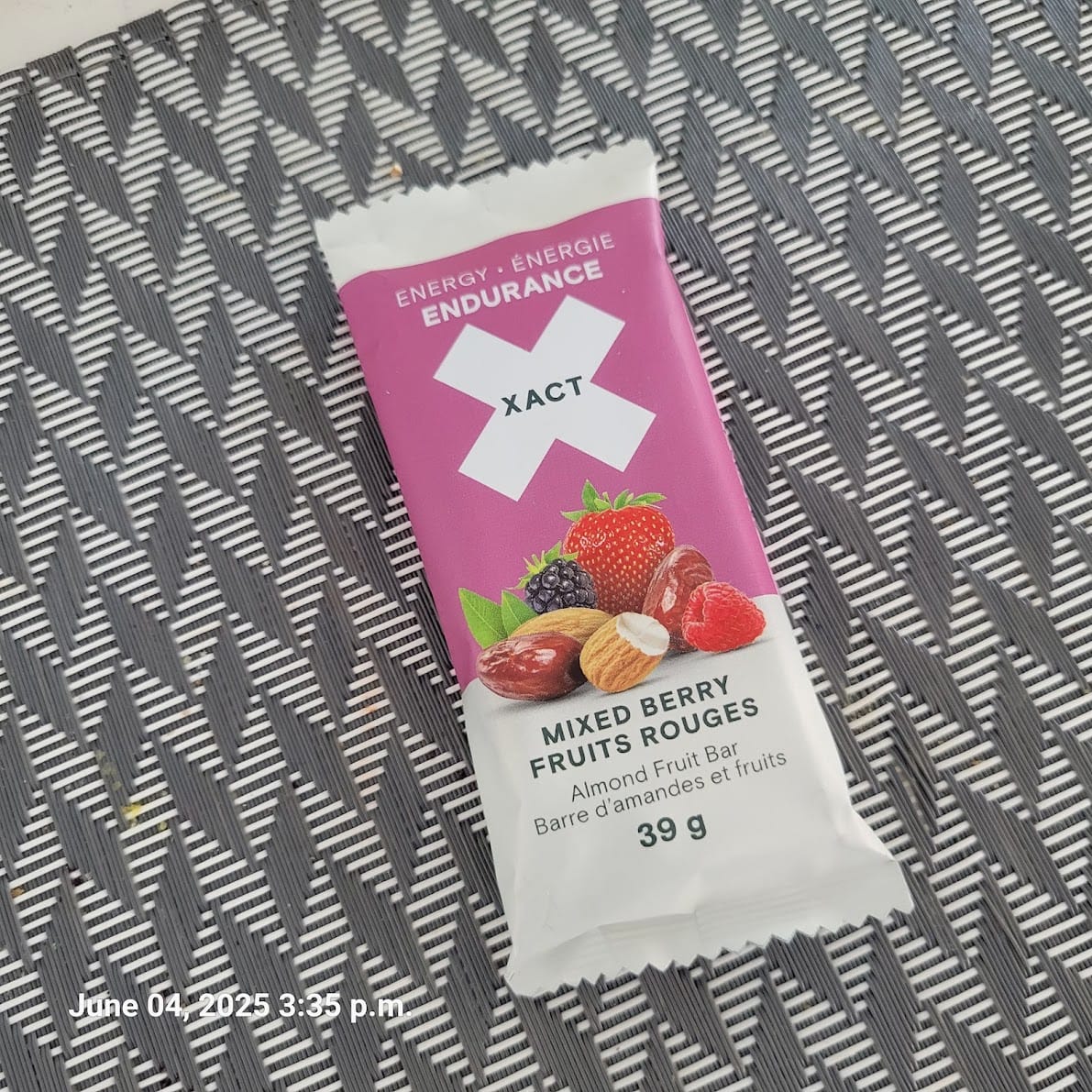 Customer photo review of XACT Endurance Bars