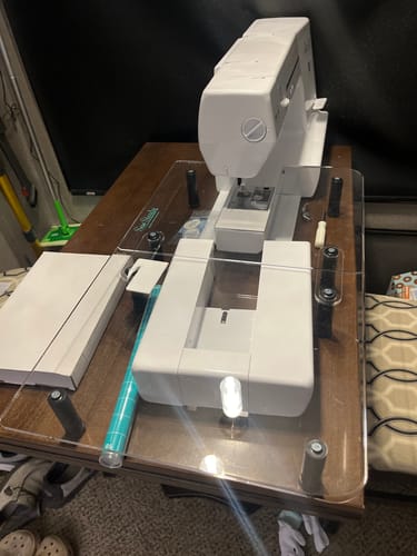 Customer photo review of Sew Steady Versa Table