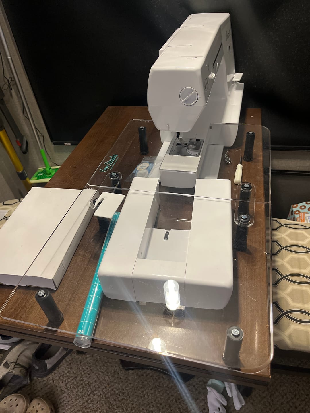 Customer photo review of Sew Steady Versa Table