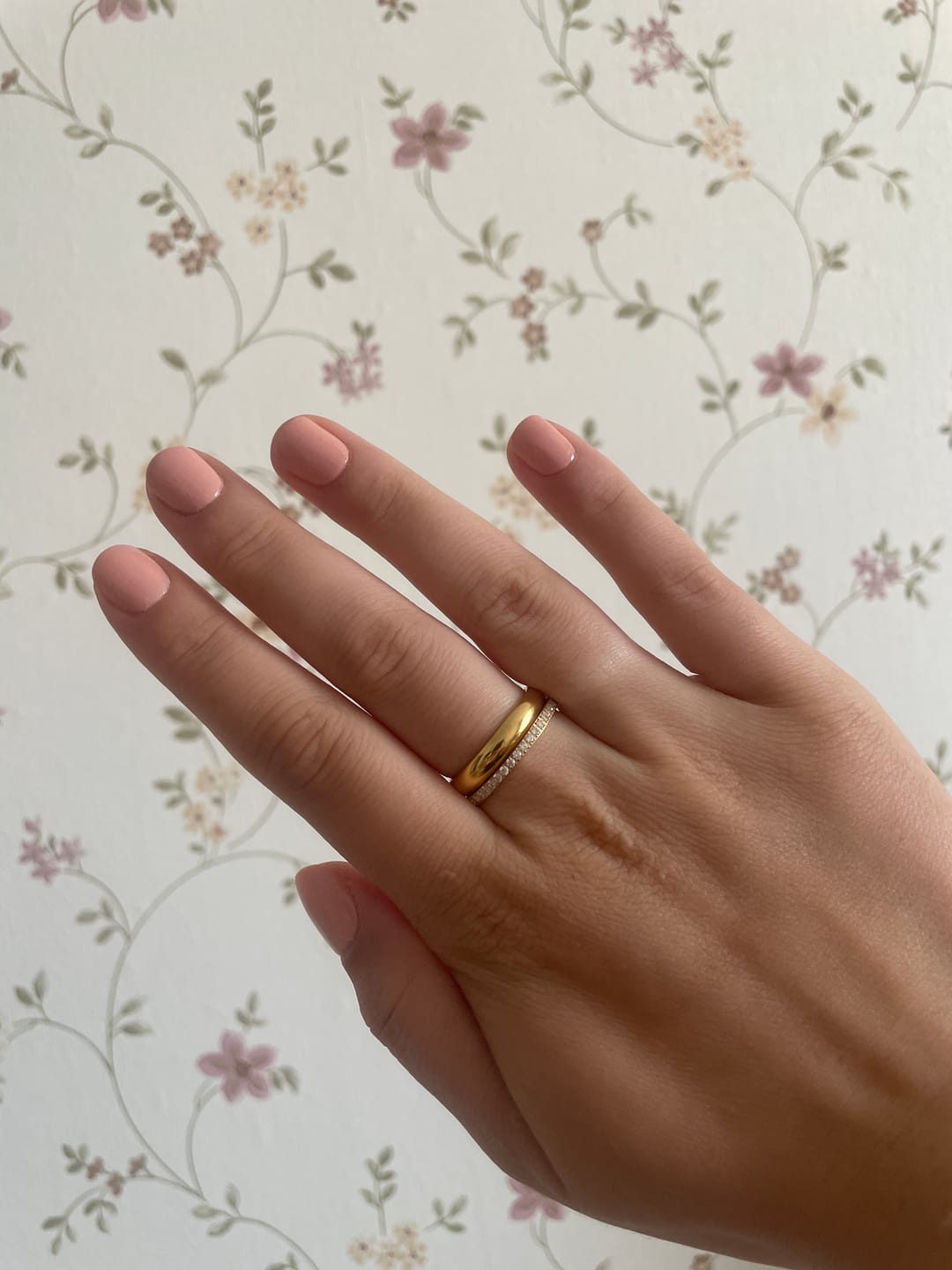 Customer photo review of Lena Ring | 18K vergoldet
