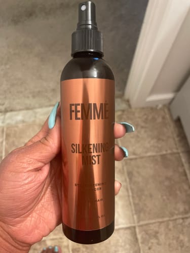 Customer photo review of Silkening Mist