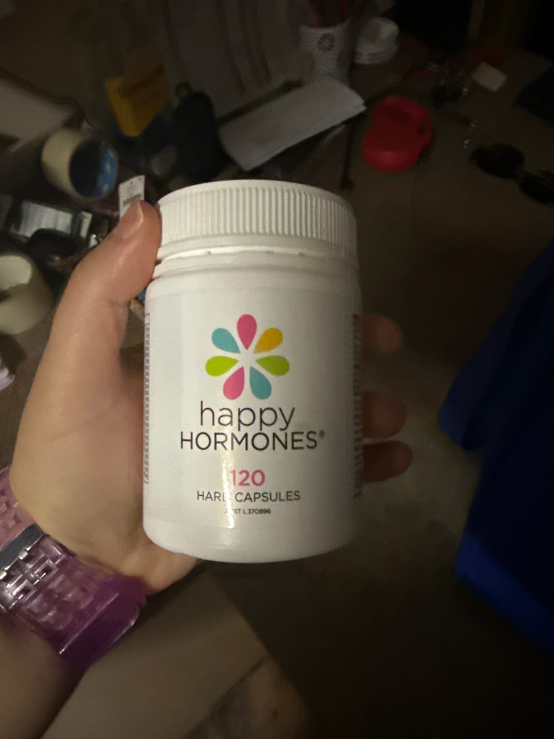 Customer photo review of Hormone Balance Supplement - Happy Hormones® Capsules