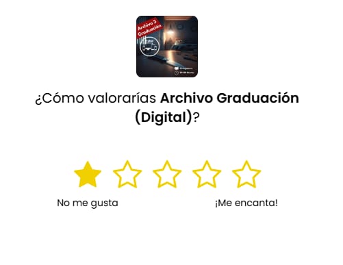 Customer photo review of Archivo Graduación (Digital)