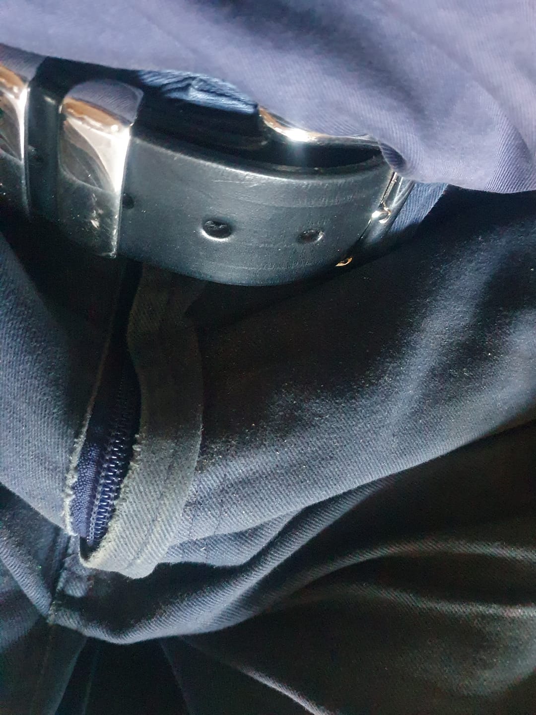 Customer photo review of 38mm | Double Keeper | Black Casual Belt