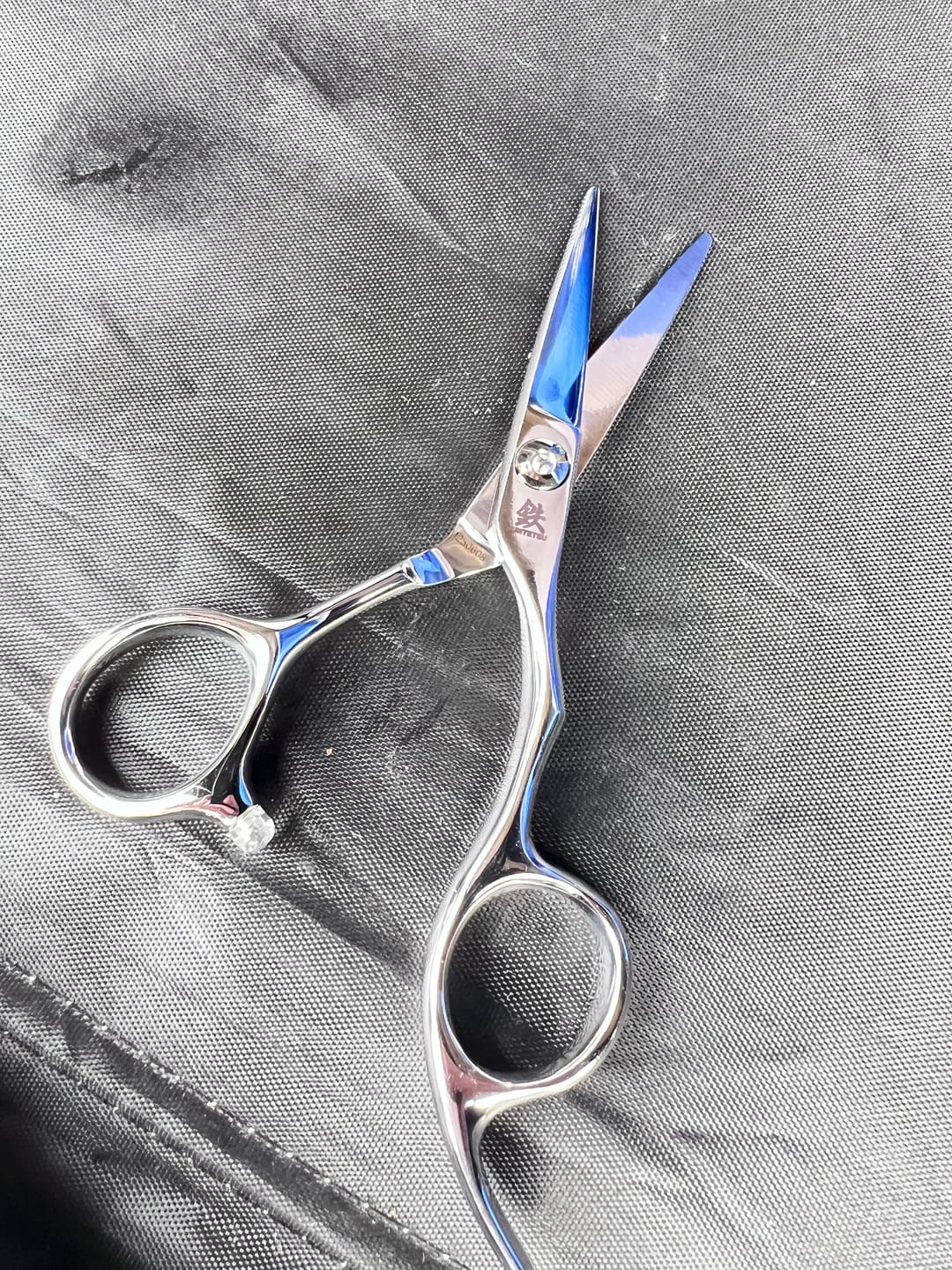 Customer photo review of Juntetsu VG10 Offset Hair Cutting Shear