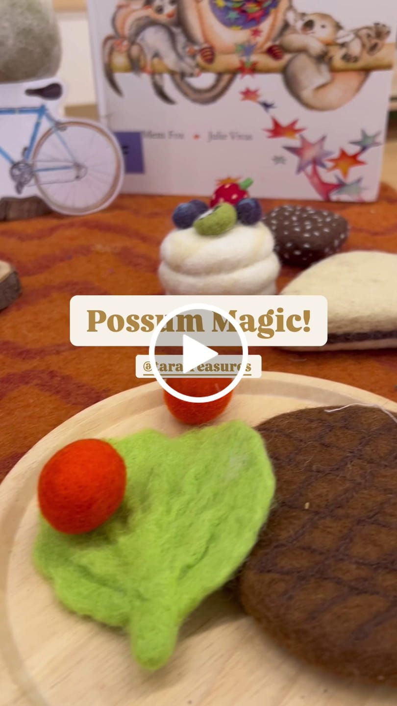 Customer video review of Felt "Possum Magic" Australian Play Food Set