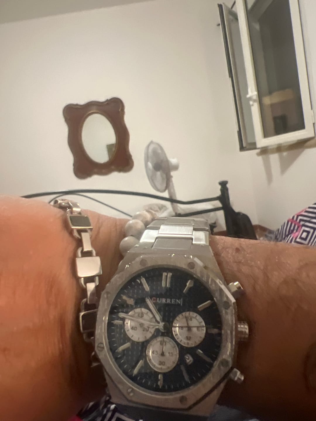 Customer photo review of Curren Atene® orologio uomo acciaio