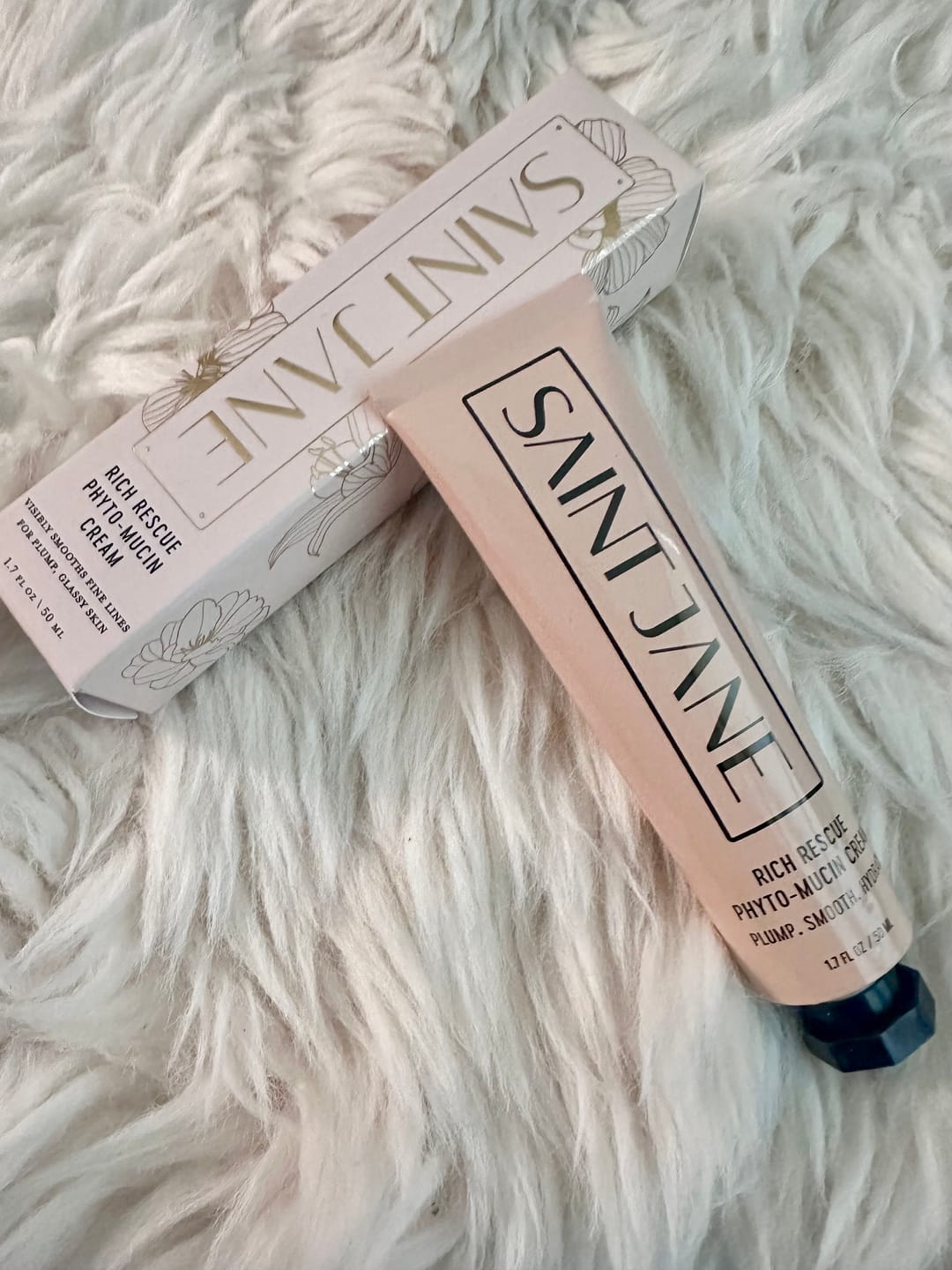Customer photo review of Rich Rescue Phyto Mucin Cream