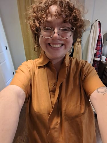 Customer photo review of HARPER SHIRT DRESS | SPRUCE