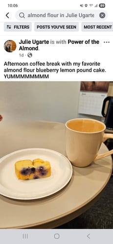 Customer photo review of No Sugar Added Low Carb Keto Pound Cake Loaf