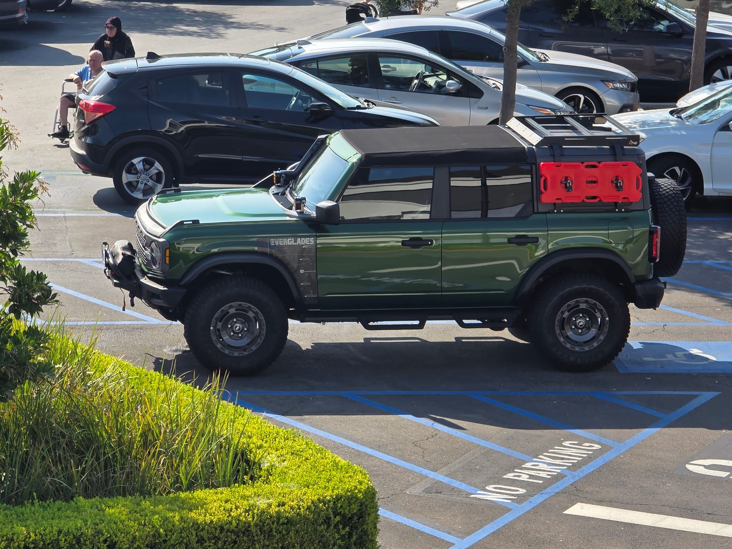 Customer photo review of Modular Half Rack For The Ford Bronco