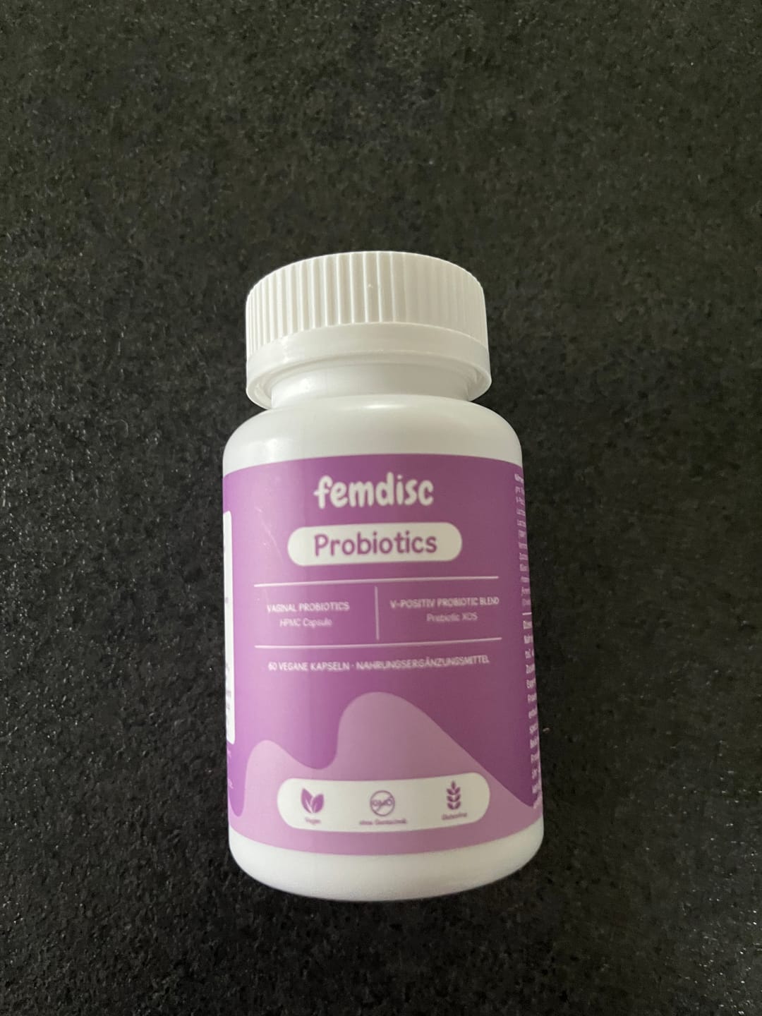 Customer photo review of femdisc vaginal Probiotics