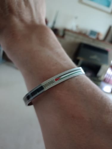 Customer photo review of Palestine Heritage Cuff