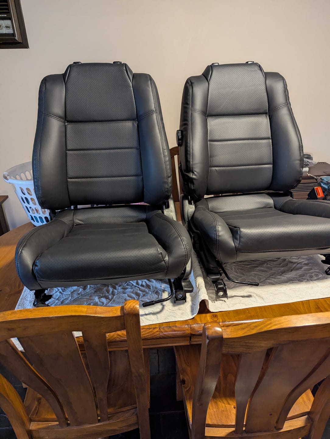 Customer photo review of MR2Heaven Heavy Duty Premium OEM+ Leather/Alcantara Seat Covers [Heated Seats Available]