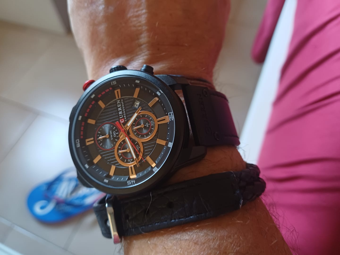 Customer photo review of Curren Dublino® orologio uomo acciaio