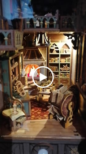 Customer video review of Da Vinci’s Fantasy Induction Book Nook