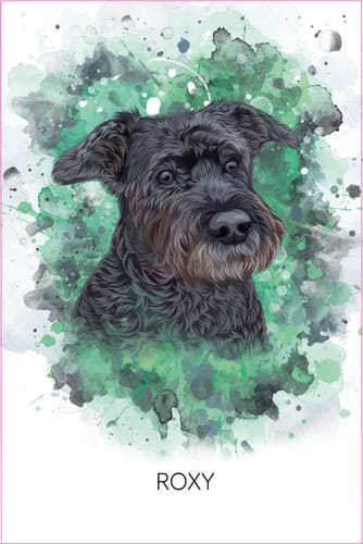 Customer photo review of Waterverf Portret