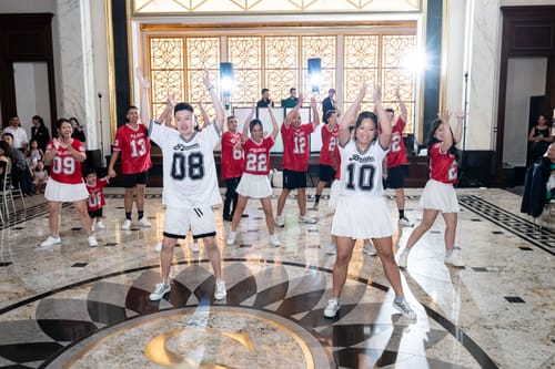 Customer photo review of Custom Team Sports Football Jersey Personalized Practice Uniforms for Adults/Youth