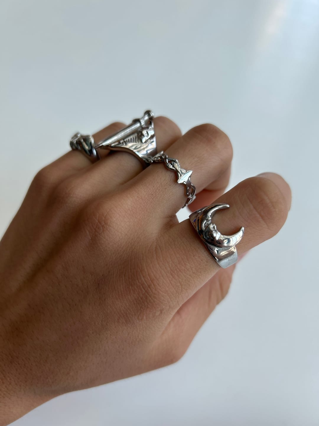 Customer photo review of LUNA THE LUNATIC LUNAR RING