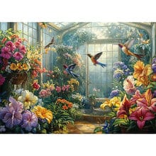 Customer photo review of 5D Diamond Painting - Vogelpark
