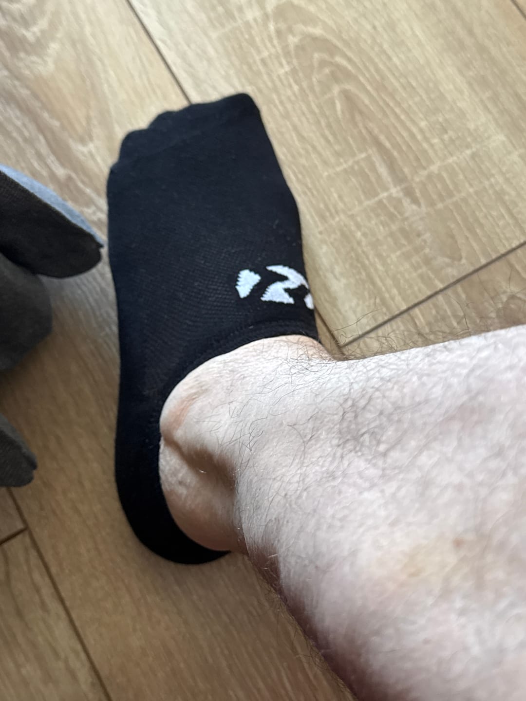 Customer photo review of 8-PACK NO SHOW SOCKS