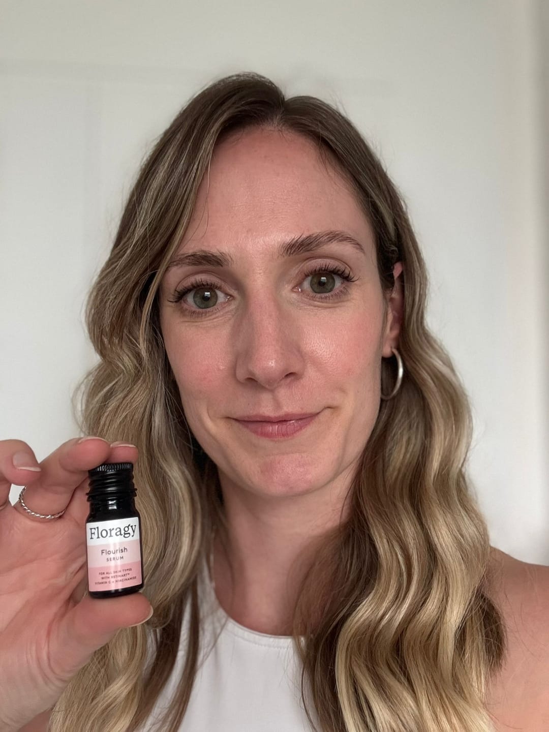 Customer photo review of Flourish Serum