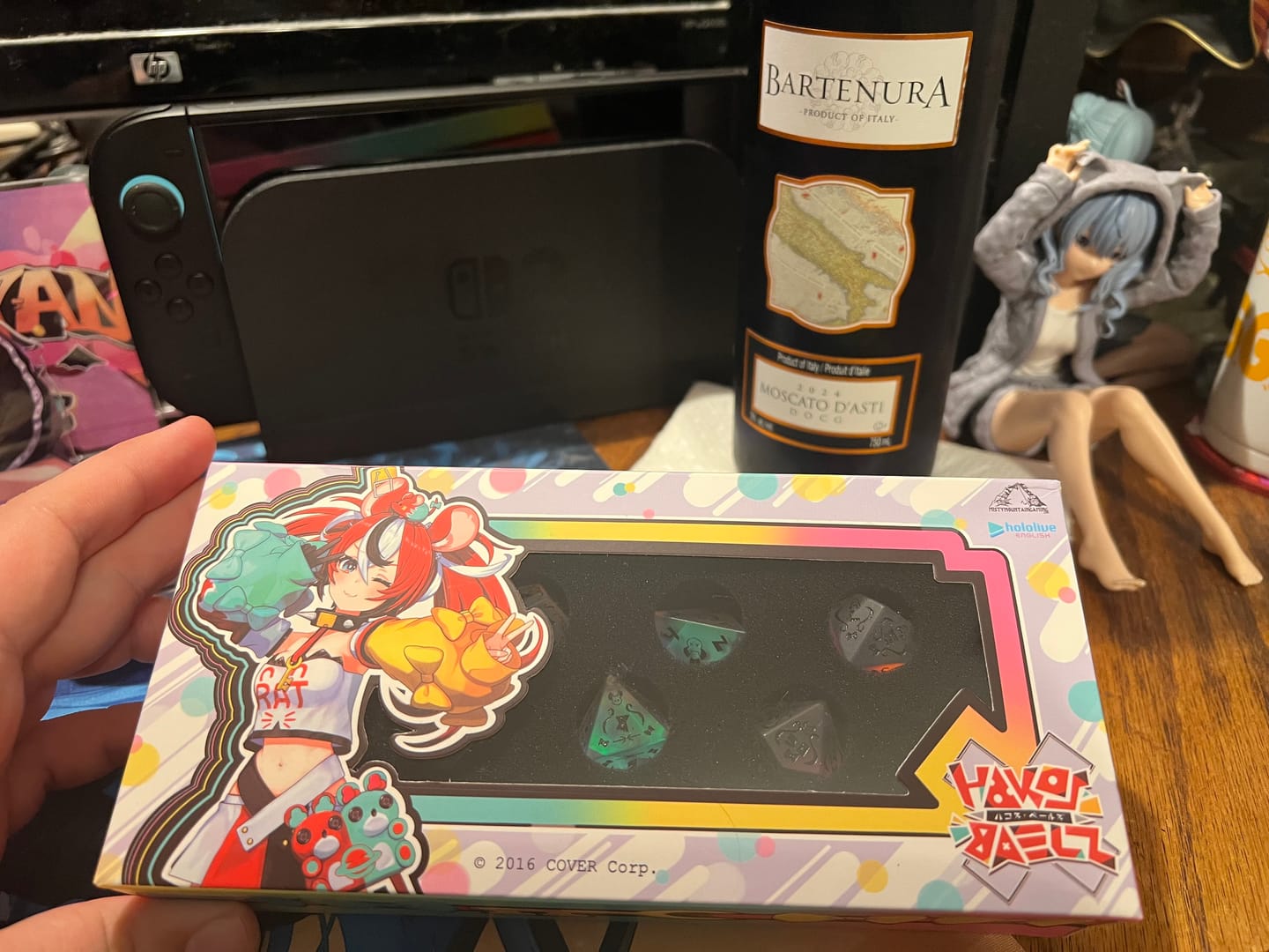 Customer photo review of PRE-ORDER | Baelz Dice Set | hololive x MMG Exclusive