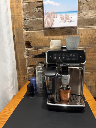 Customer photo review of Philips - Series 3300 LatteGo (SilentBrew)