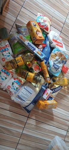 Customer photo review of Cesta Básica Família 1 Plus