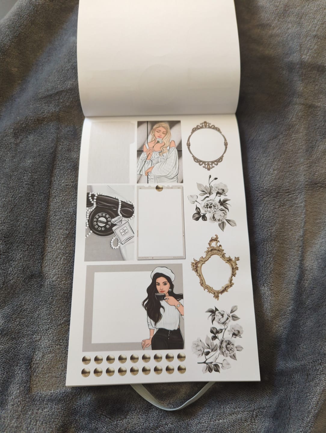 Customer photo review of Live In The Moment Sticker Book