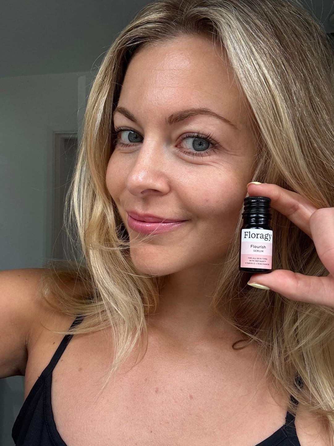 Customer photo review of Flourish Serum