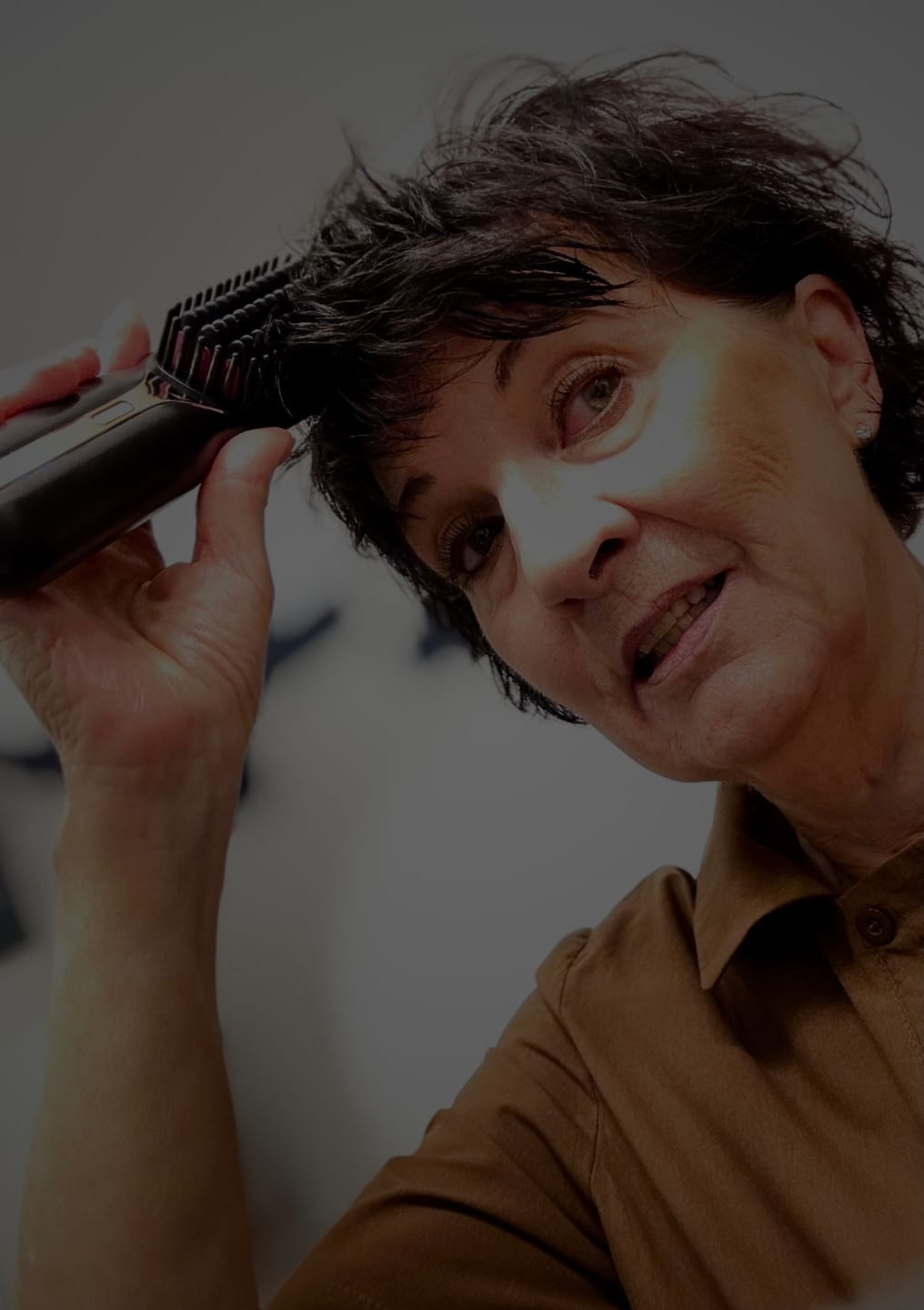 Customer photo review of LumoShine Brush® - Vielseitige Bürste für jeden Haarstyle