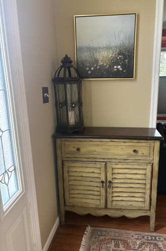 Customer photo review of Wildflowers Canvas Art