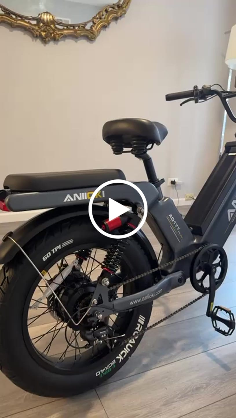Customer video review of 2025 Version AQ177 Pro Max 52V Dual Motor Ebike