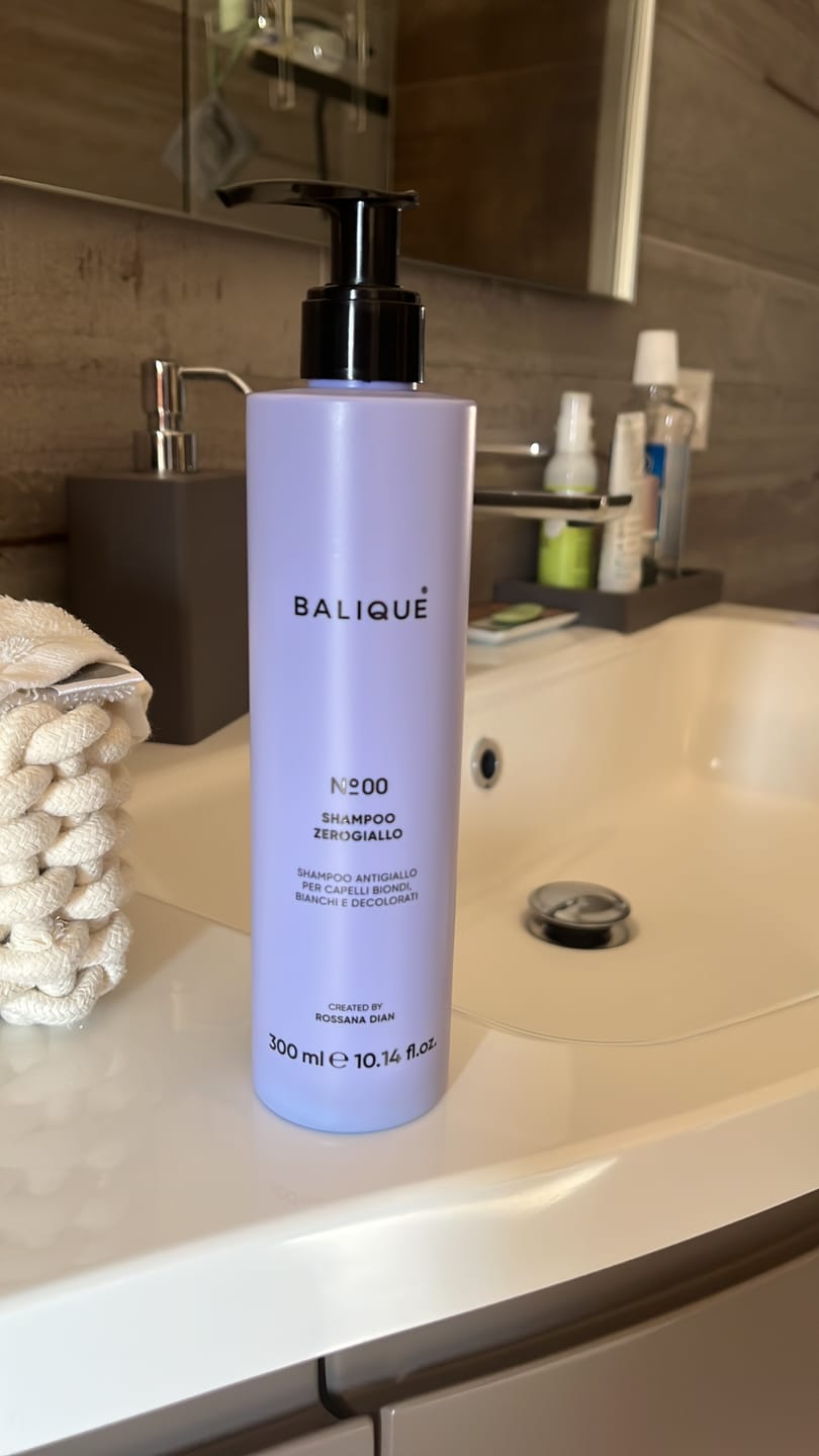 Customer photo review of N°00 SHAMPOO ZEROGIALLO