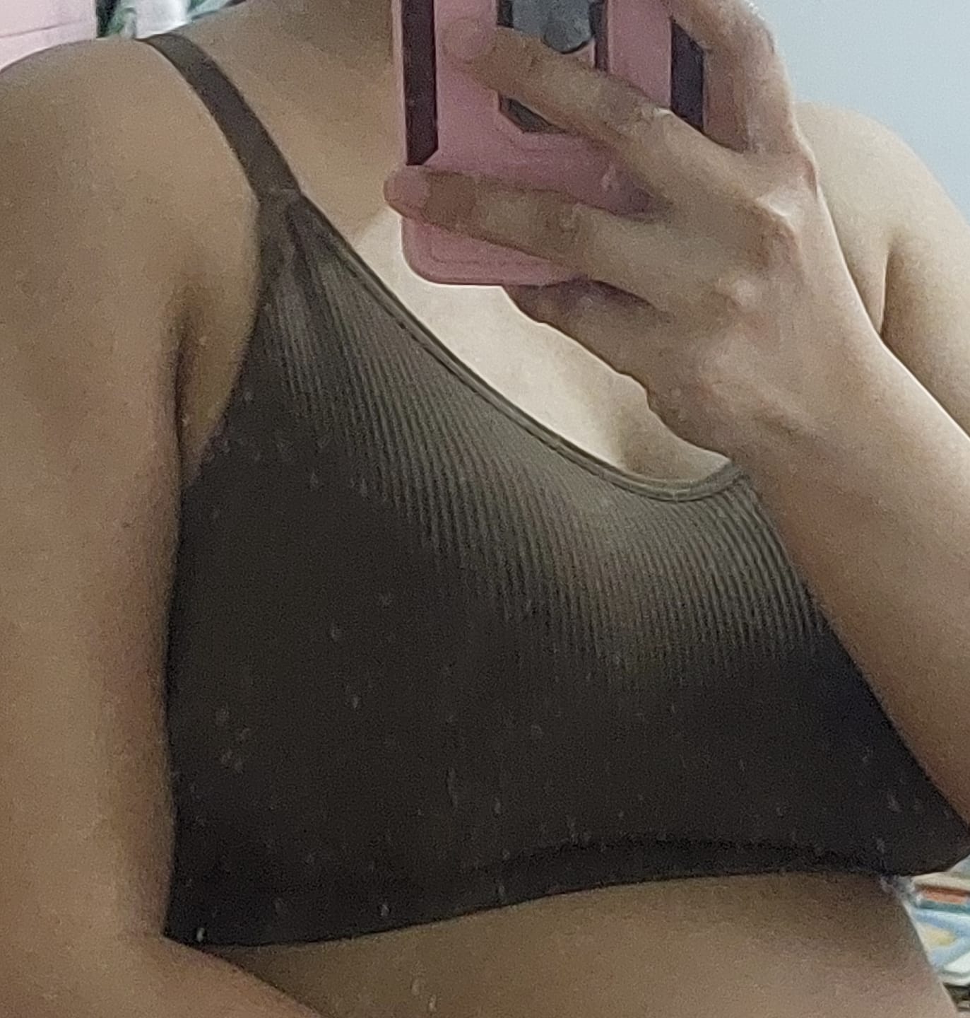 Customer photo review of FETTLE bra - seamless sports bra