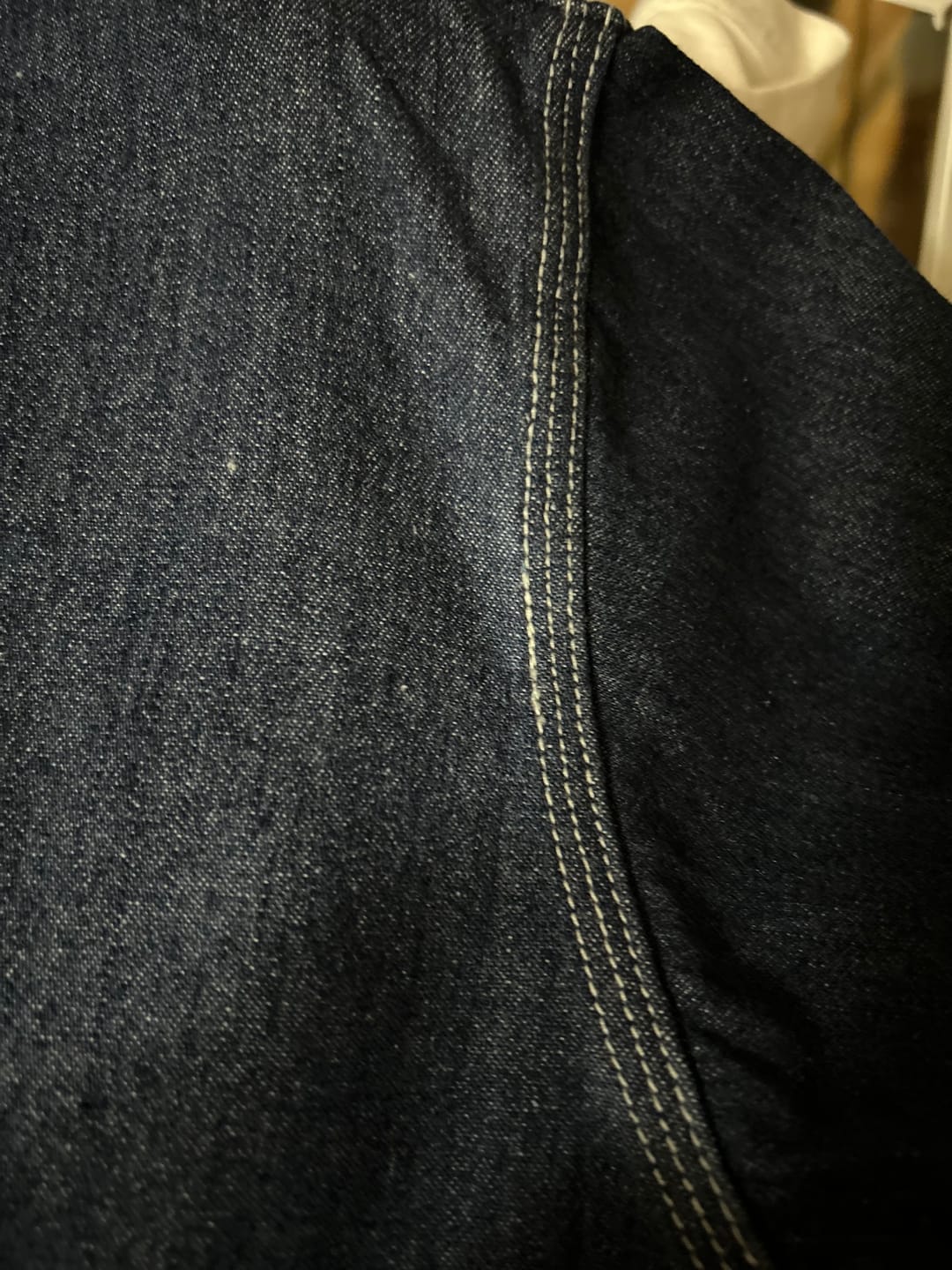 Customer photo review of 1937 10.5 oz Denim Workshirt