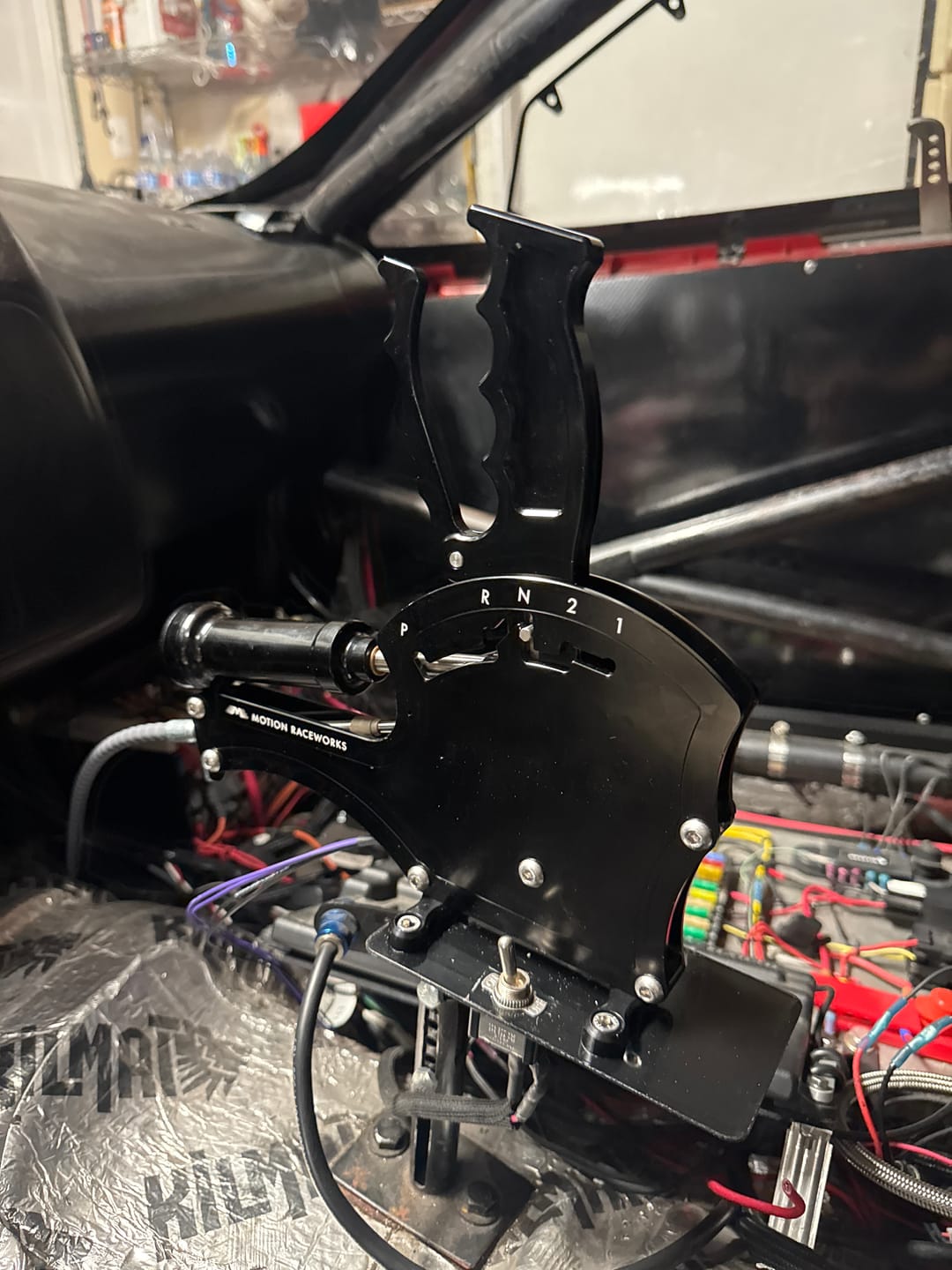 Customer photo review of Operator Shifter MAC Valve Mounting Bracket