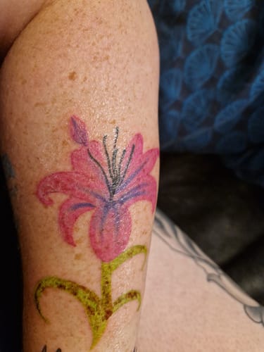 Customer photo review of TattooNumbx Numbing Cream (3 Pack)