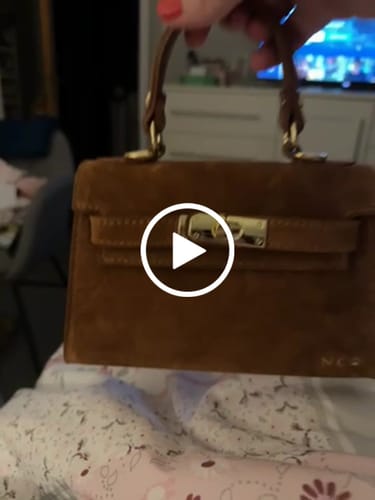 Customer video review of The Kate Bag - Suede