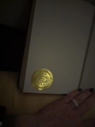 Customer photo review of Custom Book Embosser