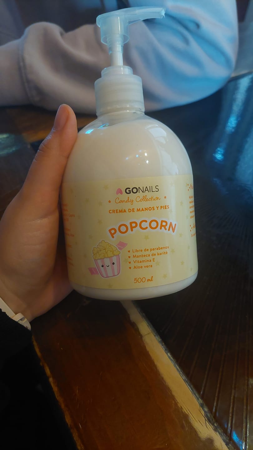 Customer photo review of Crema de Manos y Pies  - Pop Corn