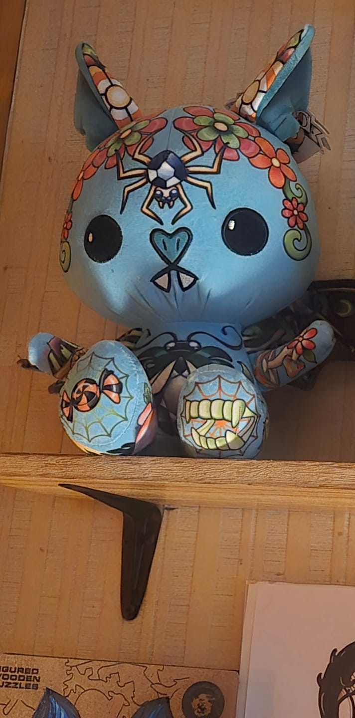Customer photo review of Sapphire the Bat Plushie